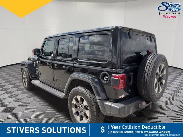 2018 Black Clearcoat Jeep Wrangler Unlimited Sahara 4X4 SUV