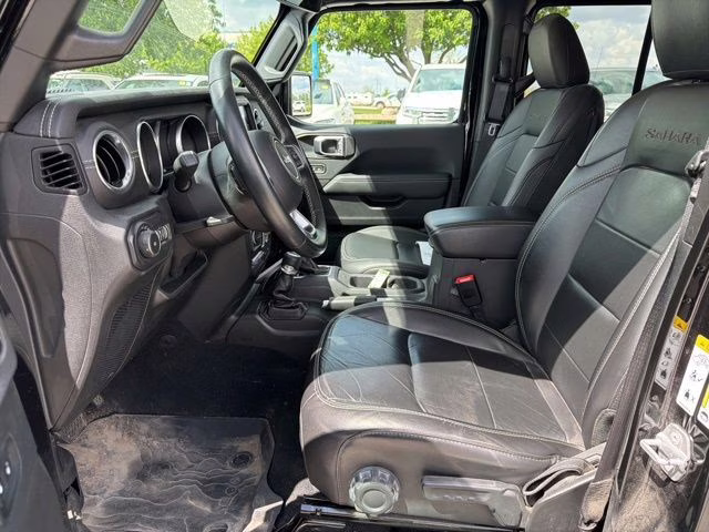 2018 Black Clearcoat Jeep Wrangler Unlimited Sahara 4X4 SUV
