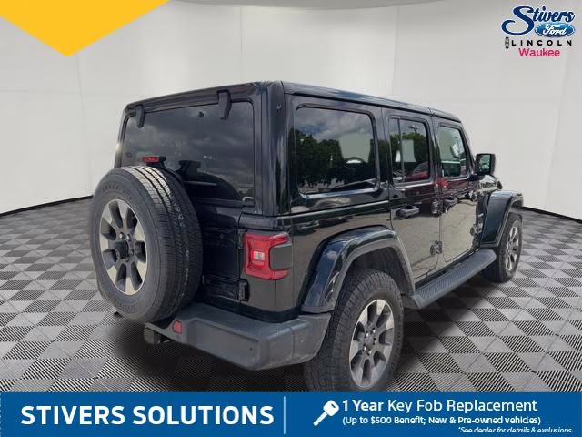 2018 Black Clearcoat Jeep Wrangler Unlimited Sahara 4X4 SUV