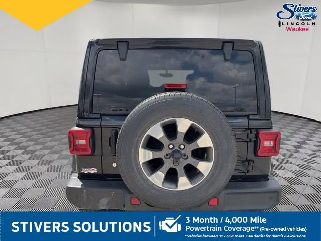 2018 Black Clearcoat Jeep Wrangler Unlimited Sahara 4X4 SUV