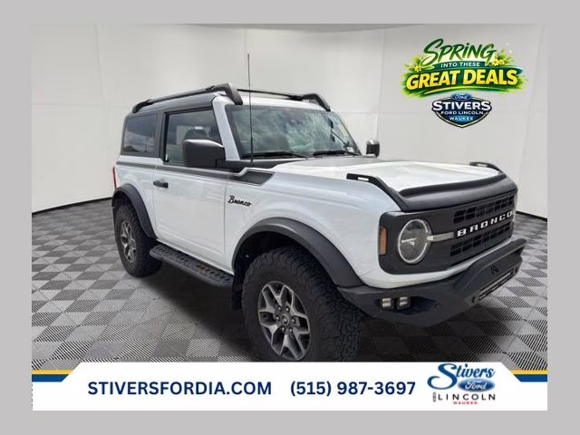 2022 Oxford White Ford Bronco Base 4X4 SUV