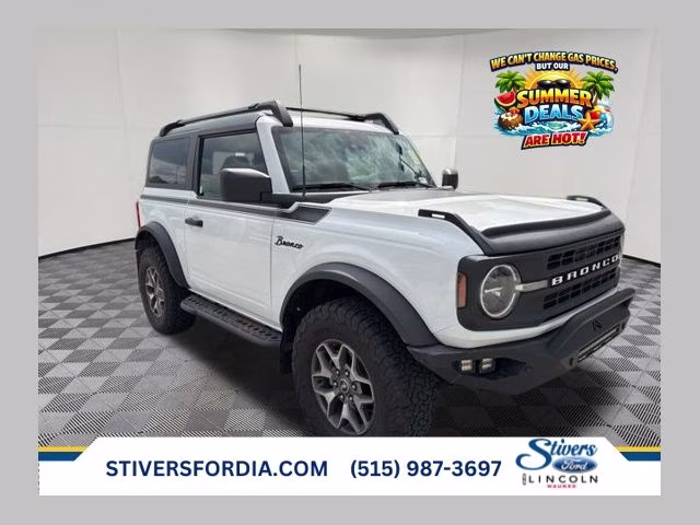 2022 Oxford White Ford Bronco Base 4X4 SUV