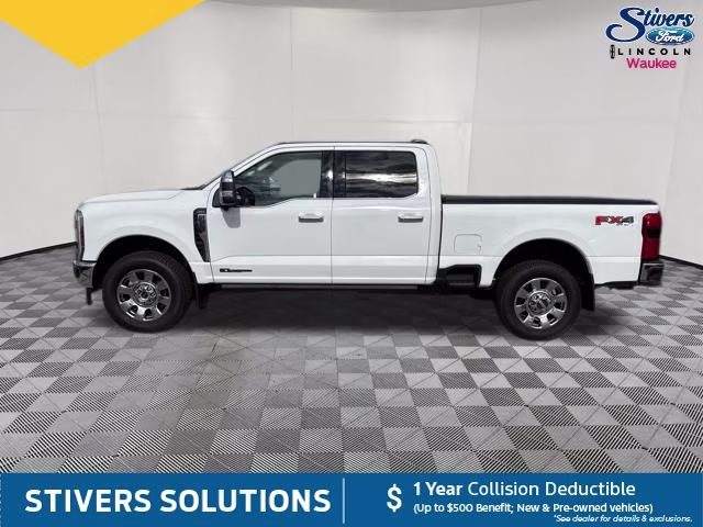 2025 Oxford White Ford Super Duty F-350 SRW Lariat 4X4 Truck