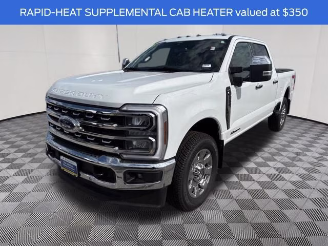 2025 Oxford White Ford Super Duty F-350 SRW Lariat 4X4 Truck