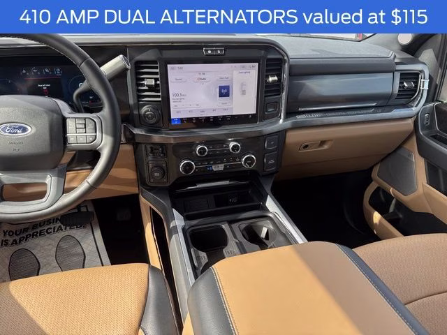 2025 Oxford White Ford Super Duty F-350 SRW Lariat 4X4 Truck