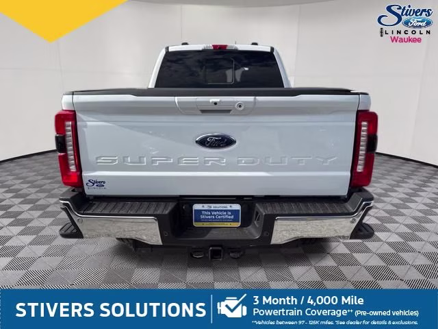 2025 Oxford White Ford Super Duty F-350 SRW Lariat 4X4 Truck