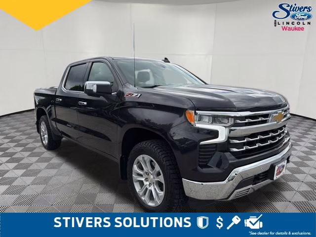 2022 Dark Ash Metallic Chevrolet Silverado 1500 LTZ 4X4 Truck
