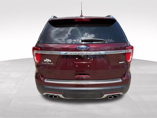2018 Burgundy Ford Explorer Platinum 4X4 SUV