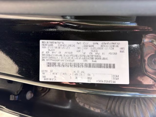 2017 Shadow Black Ford Super Duty F-250 SRW XLT 4X4 Truck