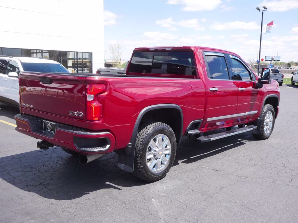 2024 Radiant Red Tintcoat Chevrolet Silverado 3500HD High Country w/ Premium Pckg 4X4 Truck