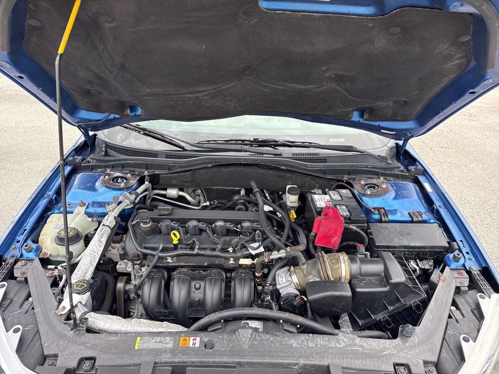 2012 Blue Flame Ford Fusion SE FWD Sedan