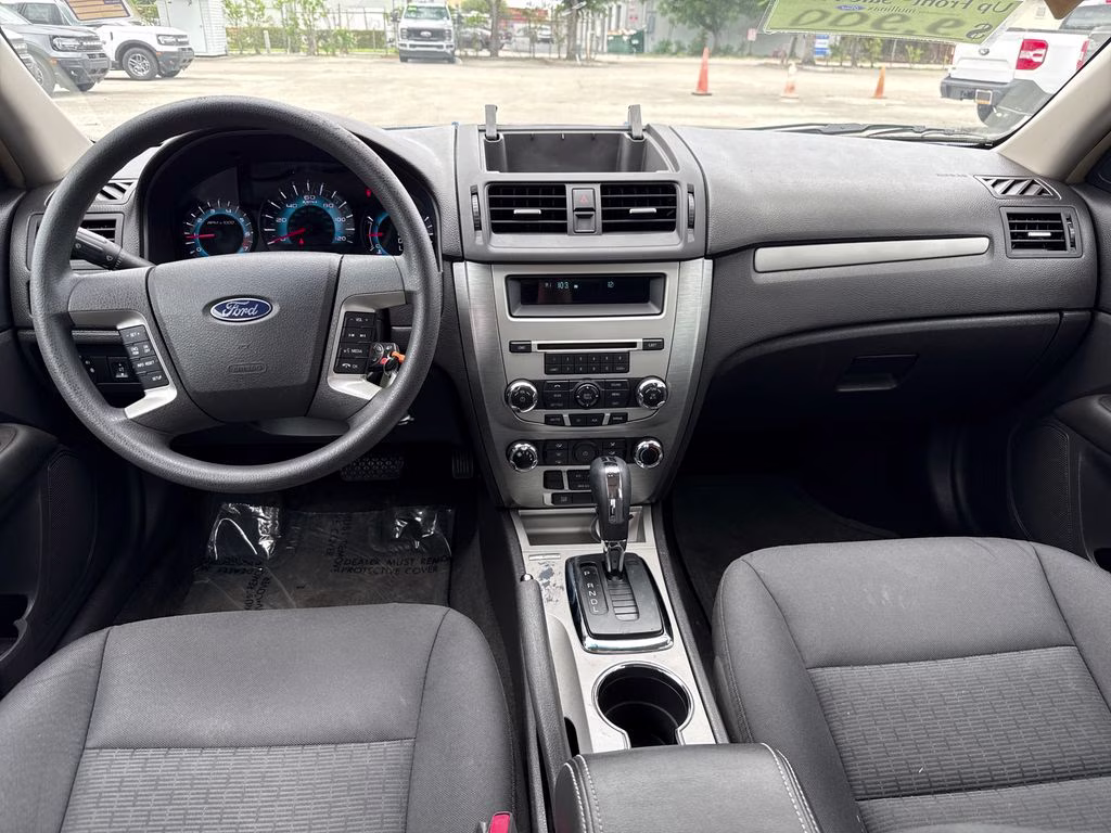 2012 Blue Flame Ford Fusion SE FWD Sedan