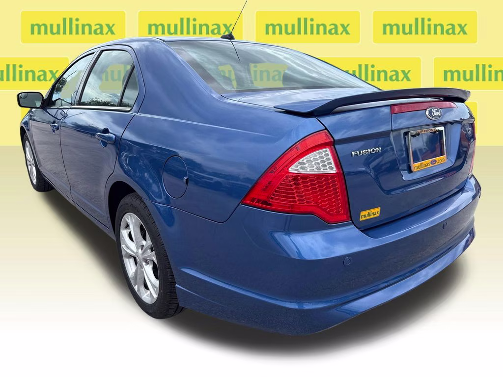 2012 Blue Flame Ford Fusion SE FWD Sedan