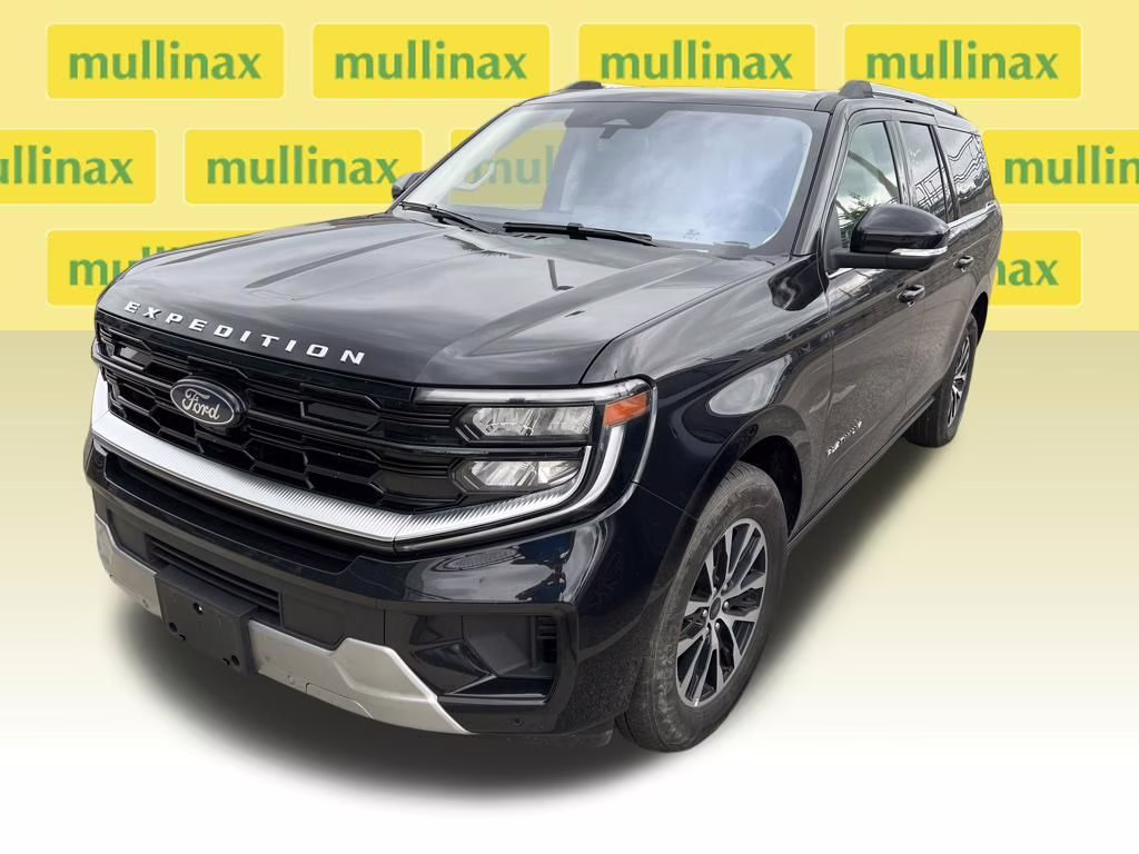 2025 Black Metallic Ford Expedition Max Platinum 4X4 SUV