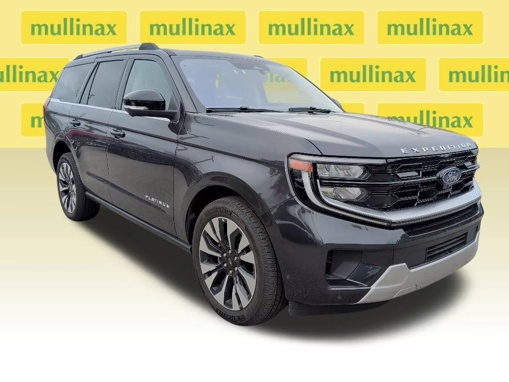 2025 Dark Matter Gray Metallic Ford Expedition Platinum 4X4 SUV