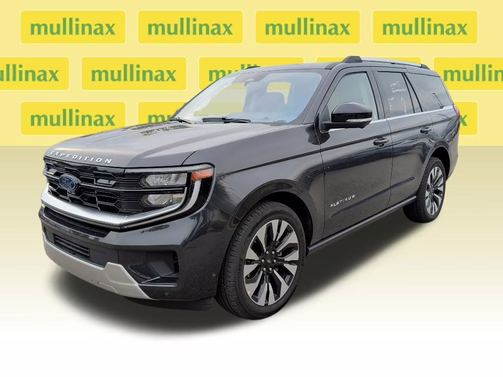 2025 Dark Matter Gray Metallic Ford Expedition Platinum 4X4 SUV