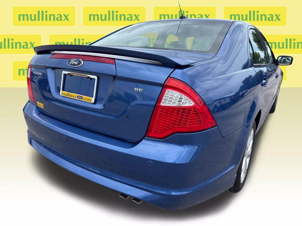 2012 Blue Flame Ford Fusion SE FWD Sedan