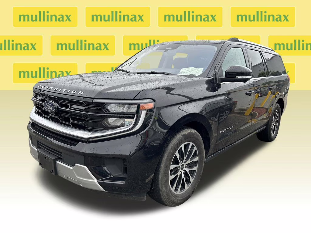 2025 Agate Black Metallic Ford Expedition Max Platinum 4X4 SUV