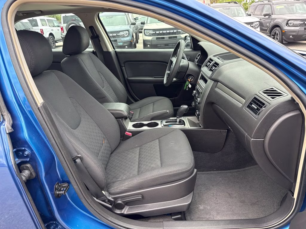 2012 Blue Flame Ford Fusion SE FWD Sedan