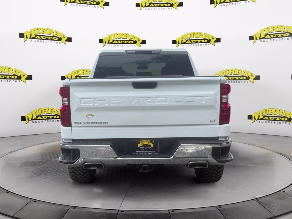 2025 Summit White Chevrolet Silverado 1500 LT 4X4 Truck