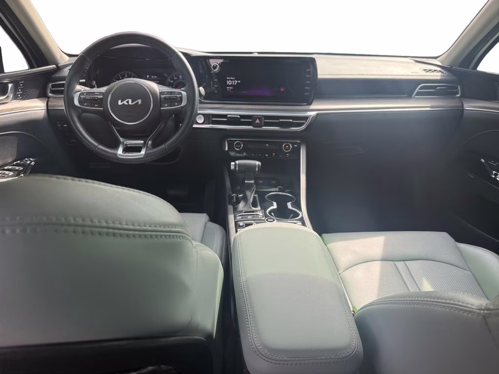 2024 Glacial White Pearl Kia K5 EX FWD Sedan