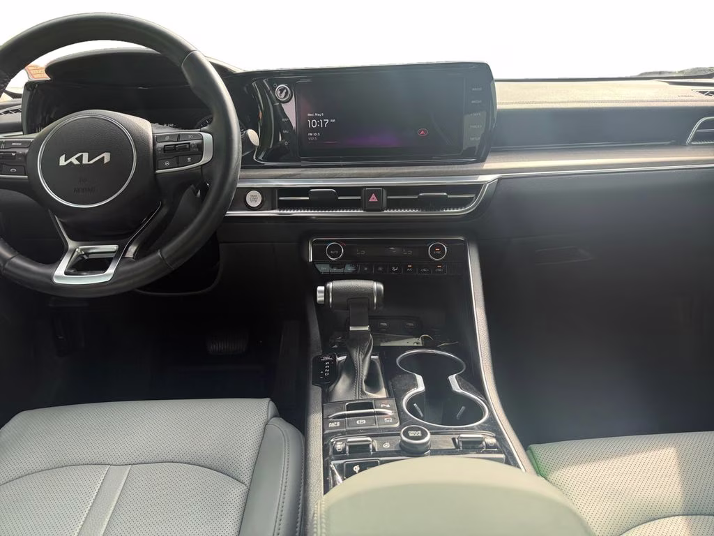 2024 Glacial White Pearl Kia K5 EX FWD Sedan