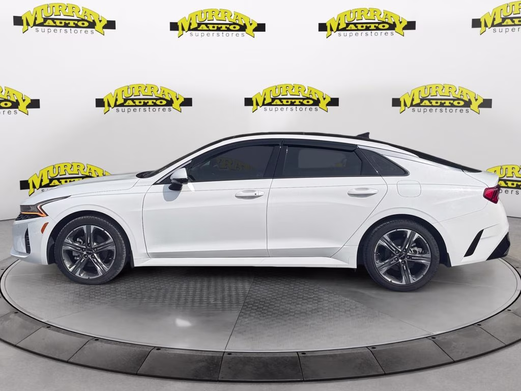 2024 Glacial White Pearl Kia K5 EX FWD Sedan