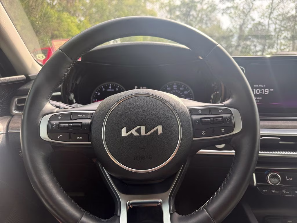 2024 Glacial White Pearl Kia K5 EX FWD Sedan