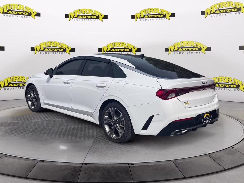 2024 Glacial White Pearl Kia K5 EX FWD Sedan