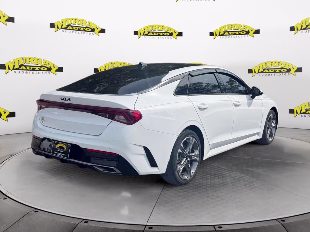 2024 Glacial White Pearl Kia K5 EX FWD Sedan
