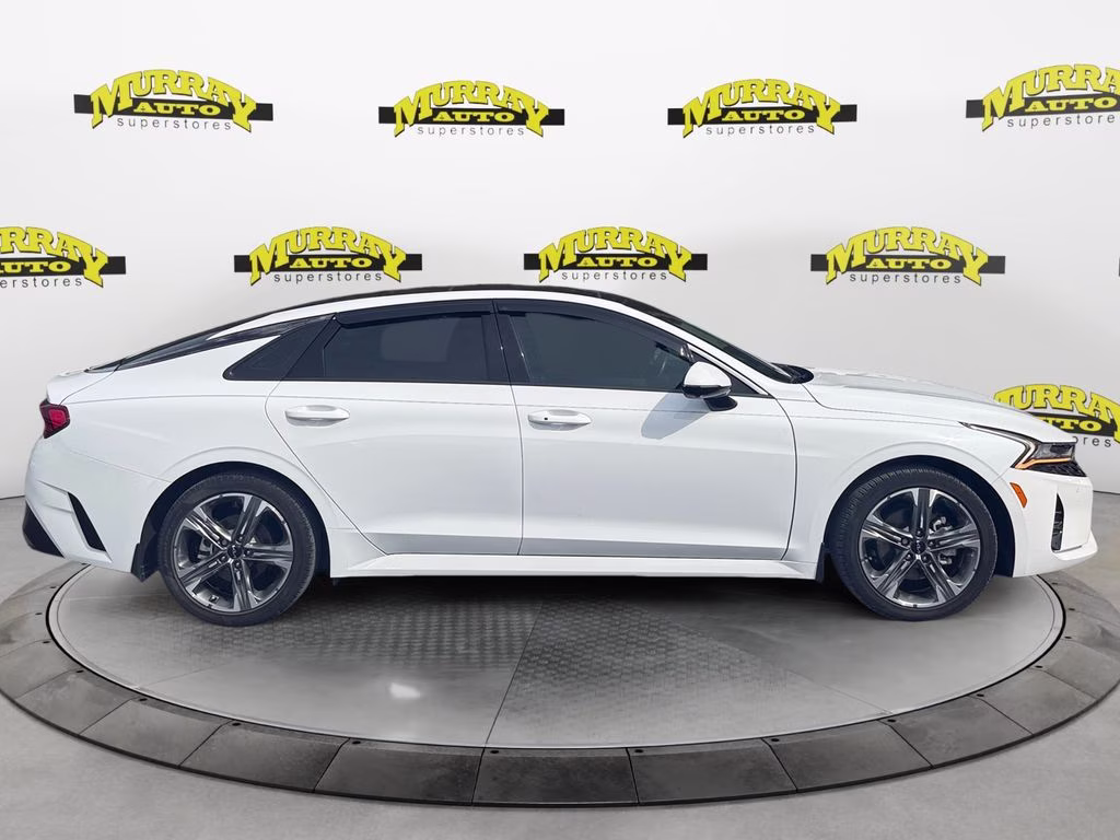 2024 Glacial White Pearl Kia K5 EX FWD Sedan