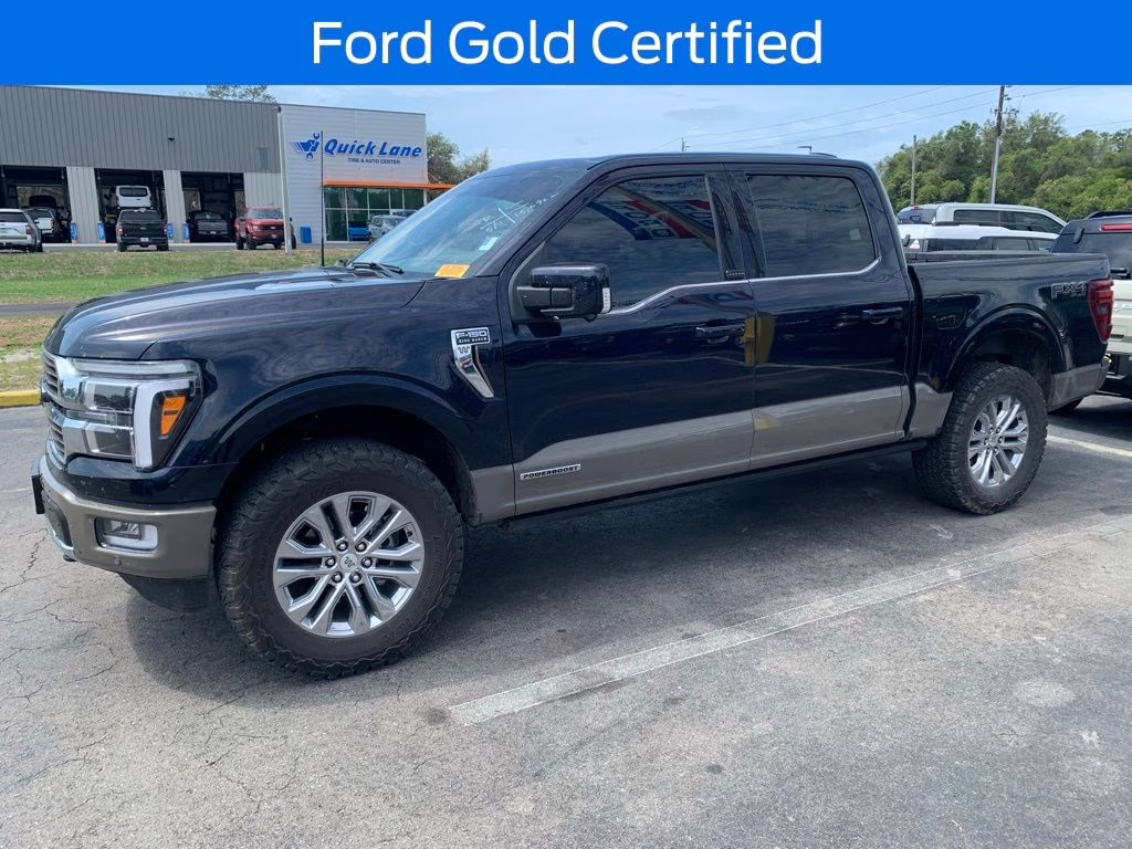 2025 Blue Metallic Ford F-150 King Ranch 4X4 Truck