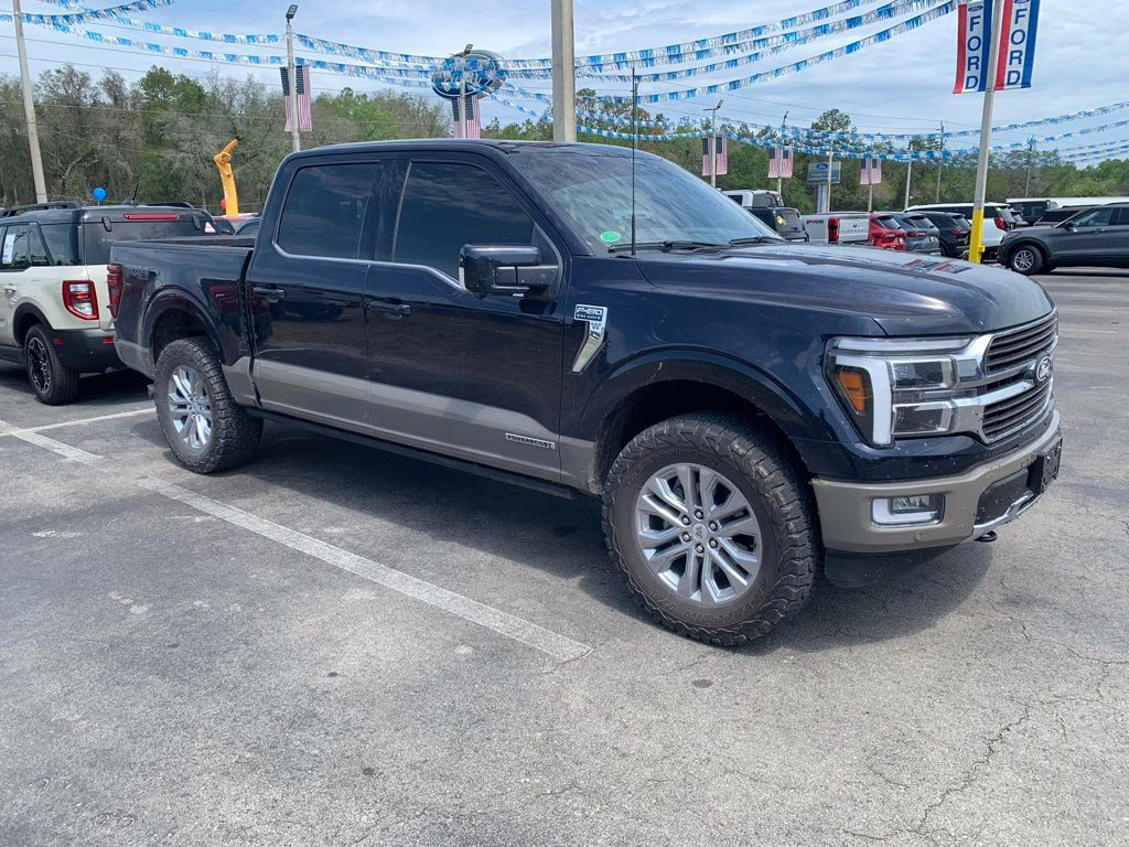 2025 Blue Metallic Ford F-150 King Ranch 4X4 Truck