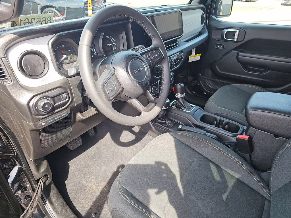 2025 Black Clearcoat Jeep Wrangler Willys 4xe 4X4 SUV