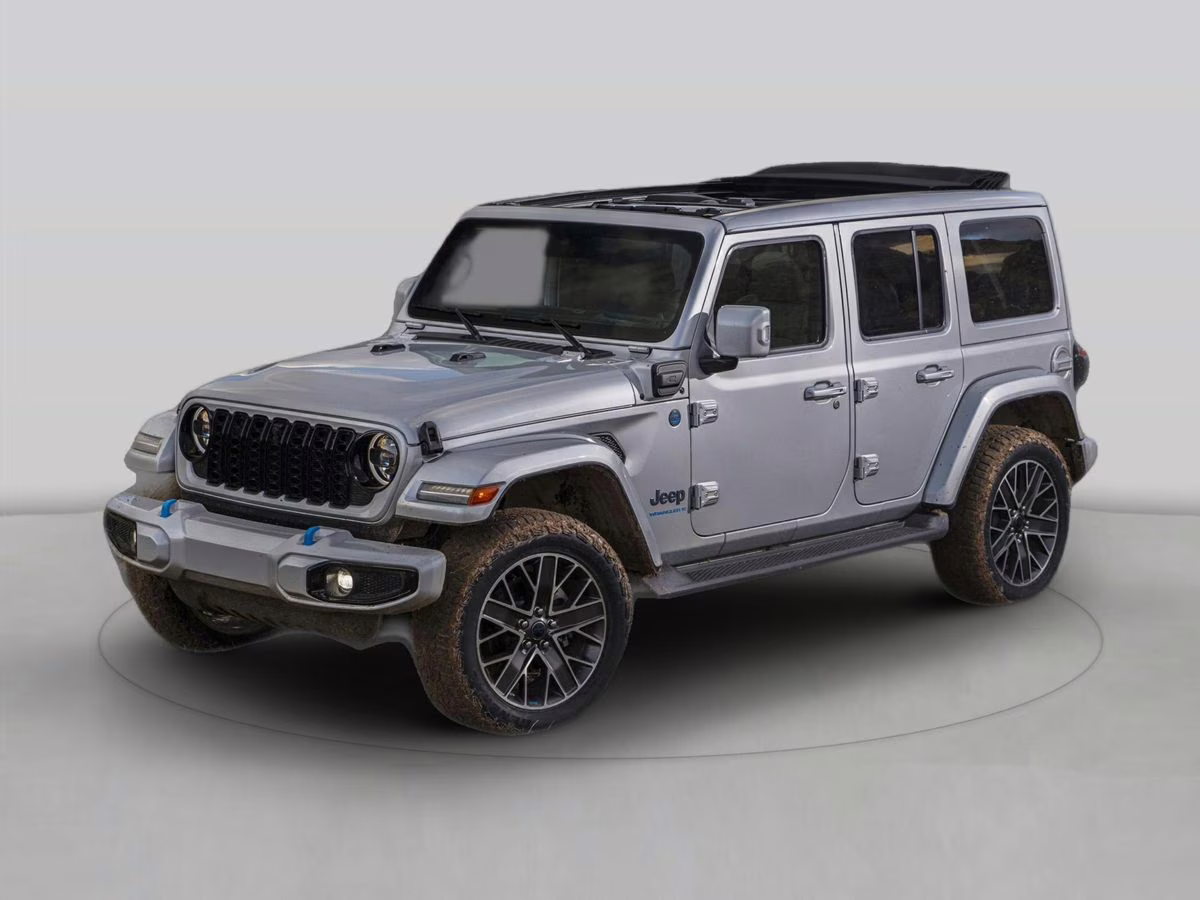 2025 Anvil Clear Coat Jeep Wrangler Sahara 4xe 4X4 SUV