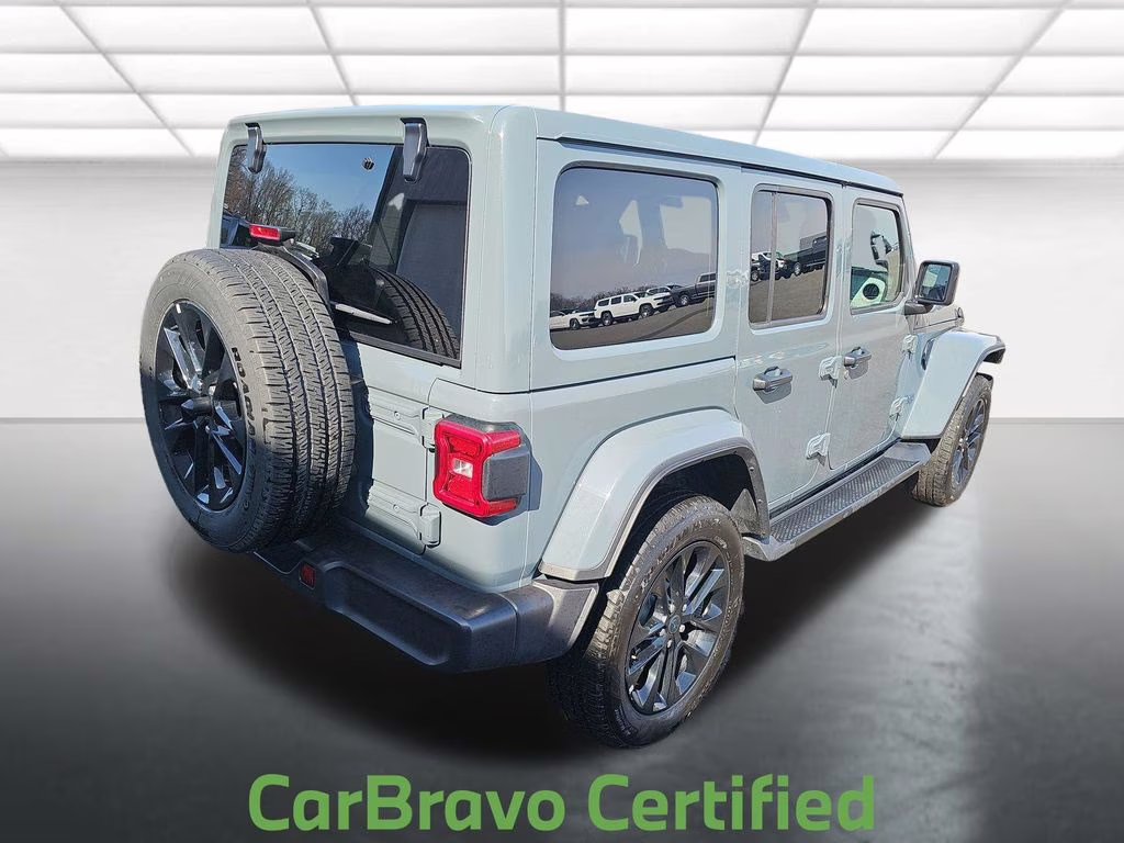 2025 Anvil Clear Coat Jeep Wrangler Sahara 4xe 4X4 SUV