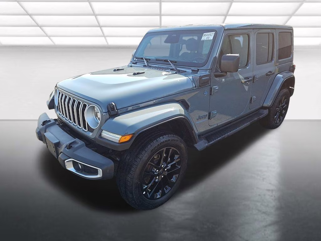 2025 Anvil Clear Coat Jeep Wrangler Sahara 4xe 4X4 SUV