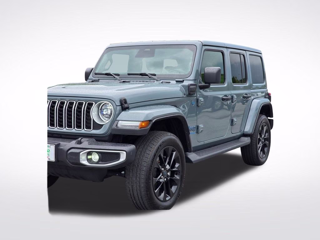 2025 Anvil Clear Coat Jeep Wrangler Sahara 4xe 4X4 SUV