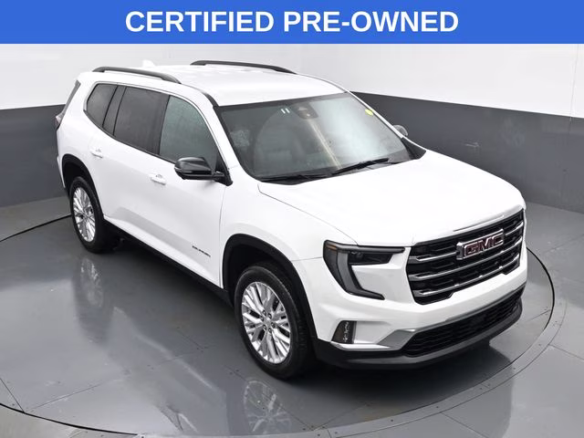 2024 Summit White GMC Acadia Elevation AWD SUV