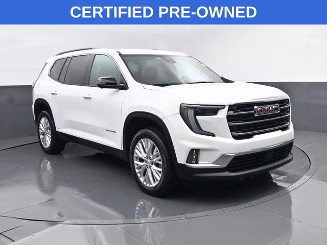 2024 Summit White GMC Acadia Elevation AWD SUV