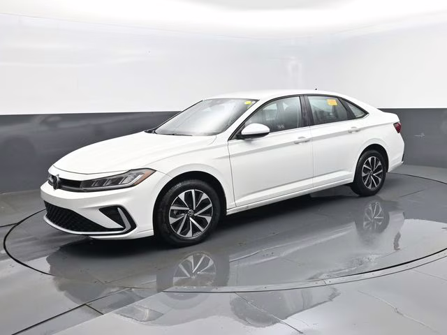 2025 White Volkswagen Jetta 1.5T S FWD Sedan
