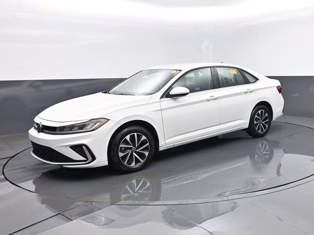 2025 White Volkswagen Jetta 1.5T S FWD Sedan