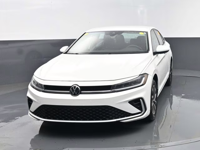 2025 White Volkswagen Jetta 1.5T S FWD Sedan