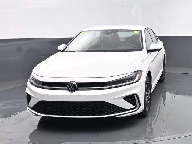 2025 White Volkswagen Jetta 1.5T S FWD Sedan