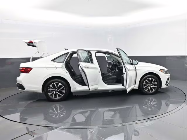 2025 White Volkswagen Jetta 1.5T S FWD Sedan