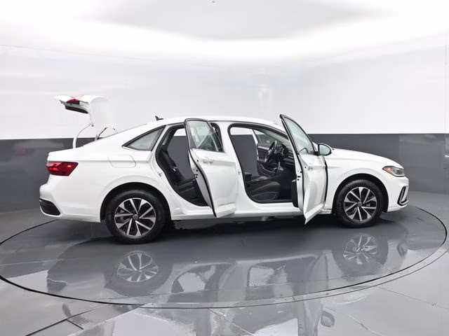 2025 White Volkswagen Jetta 1.5T S FWD Sedan