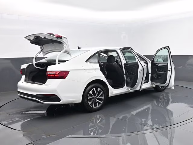 2025 White Volkswagen Jetta 1.5T S FWD Sedan