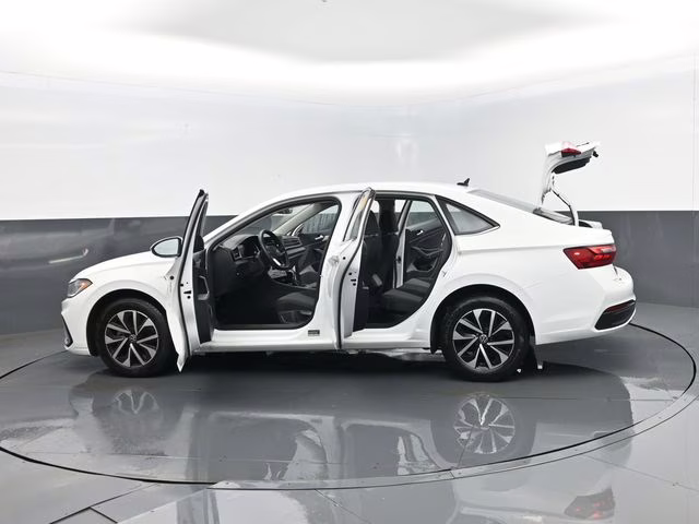 2025 White Volkswagen Jetta 1.5T S FWD Sedan