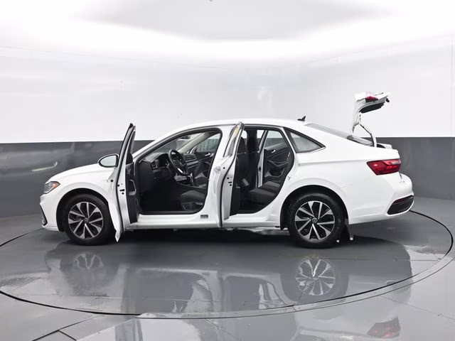 2025 White Volkswagen Jetta 1.5T S FWD Sedan