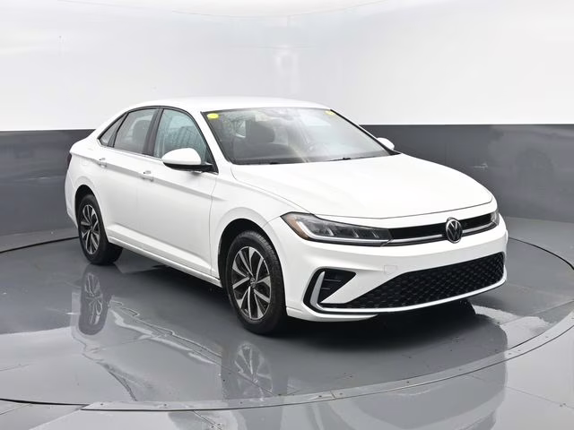 2025 White Volkswagen Jetta 1.5T S FWD Sedan